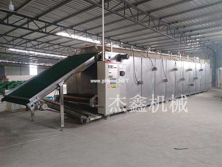 網(wǎng)帶烘干機主要工作原理